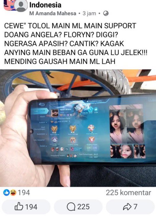 txtdarigajelas's tweet photo. grup mlbb isinya marah2 mulu bjir aowkoawk https://t.co/fD15SBpU9k
