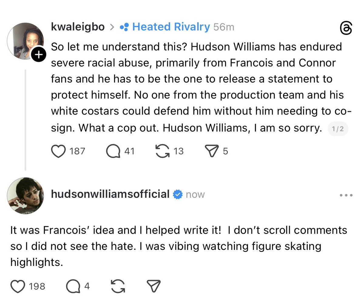 Hudson Williams Updates tweet media