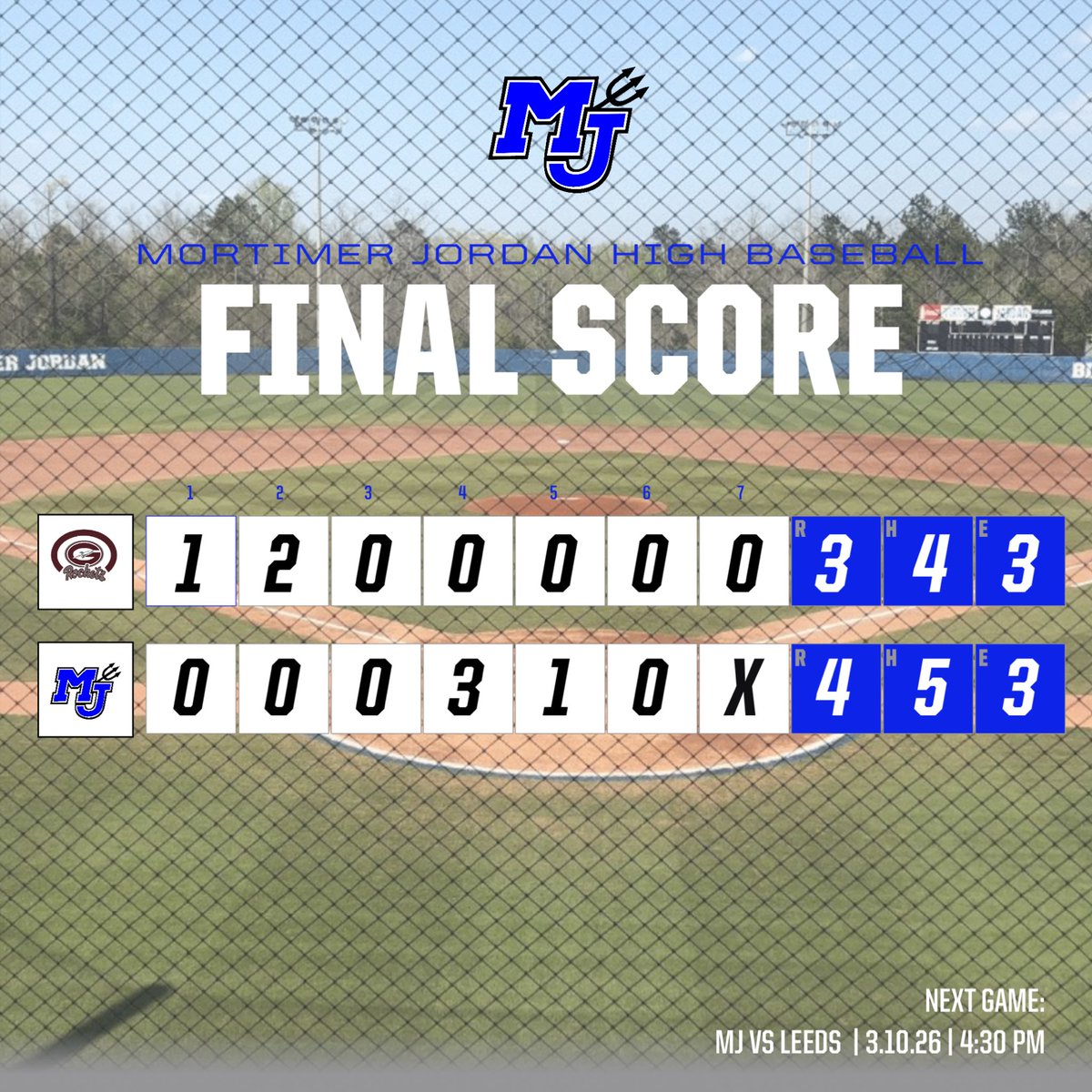 MJHS Baseball tweet media