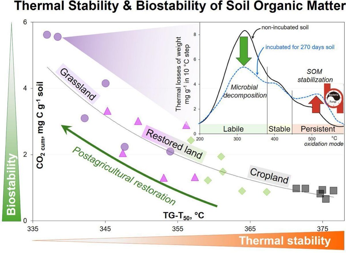 ykuzyakov's tweet image. NEW in #CATENA
Thermal and microbial #stability of organic matter during #soil restoration
doi.org/10.1016/j.cate…

50-day Free: authors.elsevier.com/c/1mkm31Dk5Akh…

#SoilOrganicMatter #SoilOrganicCarbon #sequestration #energy #agriculture #CO2 #landuse #forest