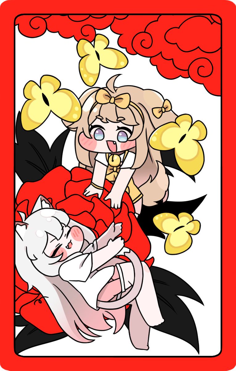 모란 꽃 위에서 자는 코미와 버터

화투 수요조사:
forms.gle/yk5FTNXqvGEKgi…