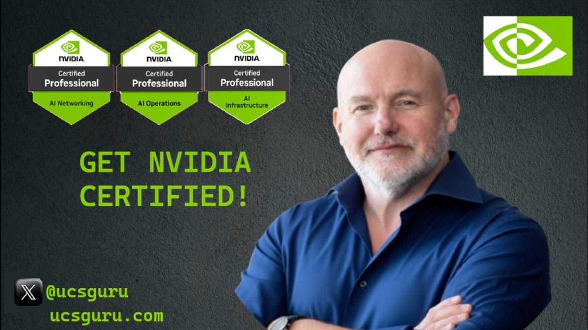UCSguru's tweet photo. Get @nvidia Certified! #nvidia #AI 
https://t.co/jCSy24zgCD https://t.co/sMpP4OfeNU