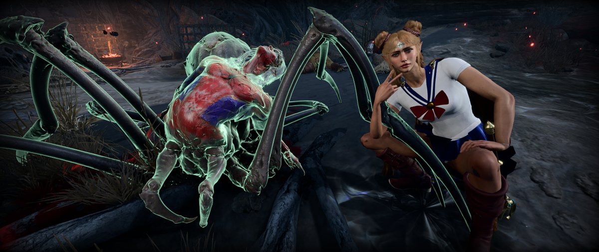 Mod Monday: The Amazing Driderman (IGMM), Sailor Moon 2.0 (Nexus), Tav's Hair Salon (IGMM), &amp; Moon Head (IGMM). #BG3 #BaldursGate3
