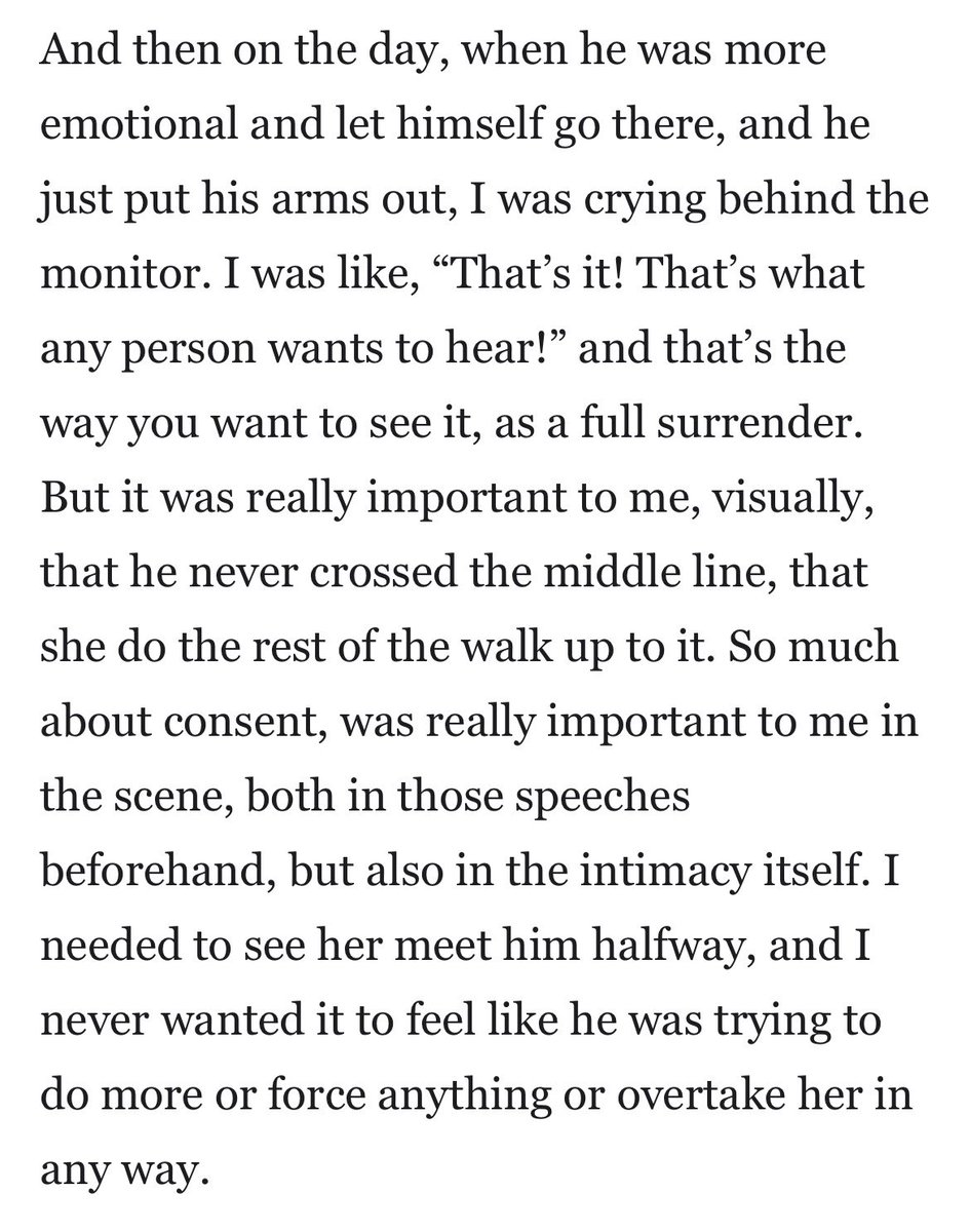 in the script, benedict was supposed to take a step forward after every “I love you”, but luke was the one who suggested putting his arms out as a moment of surrender 🥹