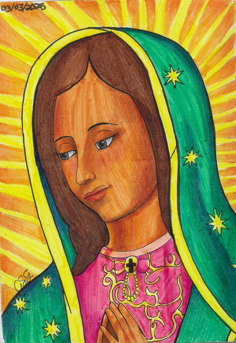 CamySG8's tweet photo. ♱Jesús &amp; La Santísima Virgen de Guadalupe♱
#IglesiaCatólica #Católica #LaSantísimaVirgenMaría #jesuschristislord #JesusChrist #LaVirgendeGuadalupe #artetradicional #CamySG https://t.co/etuF2Ut0GP