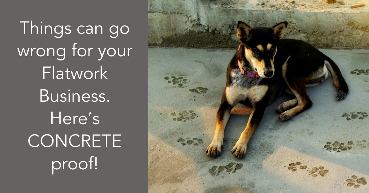 HanlinInsurance's tweet photo. There are a lot of things that can go wrong when you own a flatwork business! Contact us today to make sure you're properly protected! #PekinInsurance #Flatwork https://t.co/UFCfuH3GmL