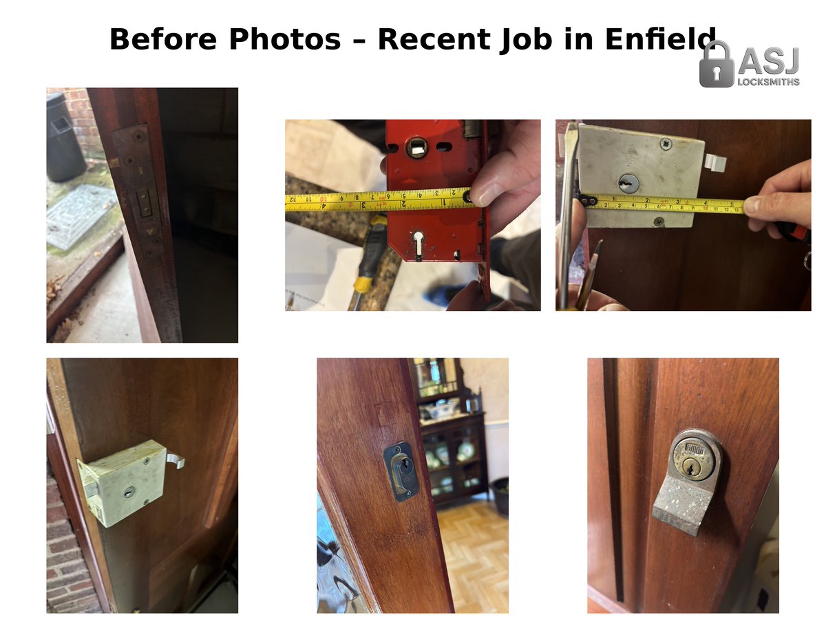 AsjLocksmiths's tweet photo. Recent lock change in Enfield, Union keyed alike system installed @UNIONlocks 
📞 07476 464828
 https://t.co/9x38EBNrw4 https://t.co/355E2suWdF