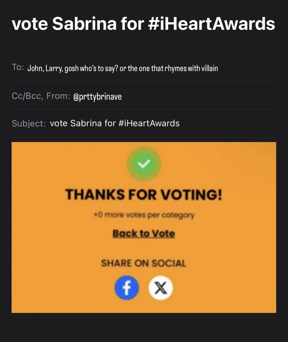 emails i can send 💌
<a href="/TeamSabrina/">Team Sabrina 🐾</a>