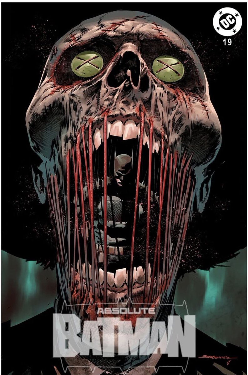Absolute Scarecrow officially revealed on the cover of ABSOLUTE BATMAN ...