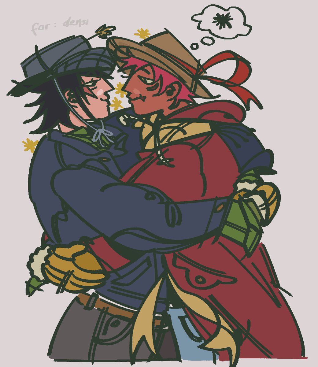 A whole batch of yuri itfs cowgirls au for me and the three fans out there