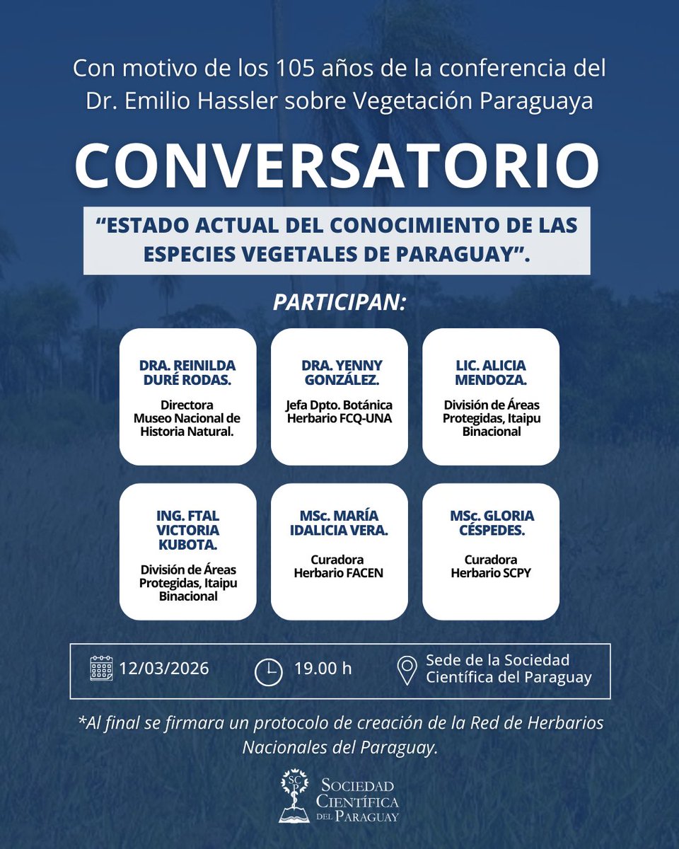 Sociedad Científica del Paraguay tweet media