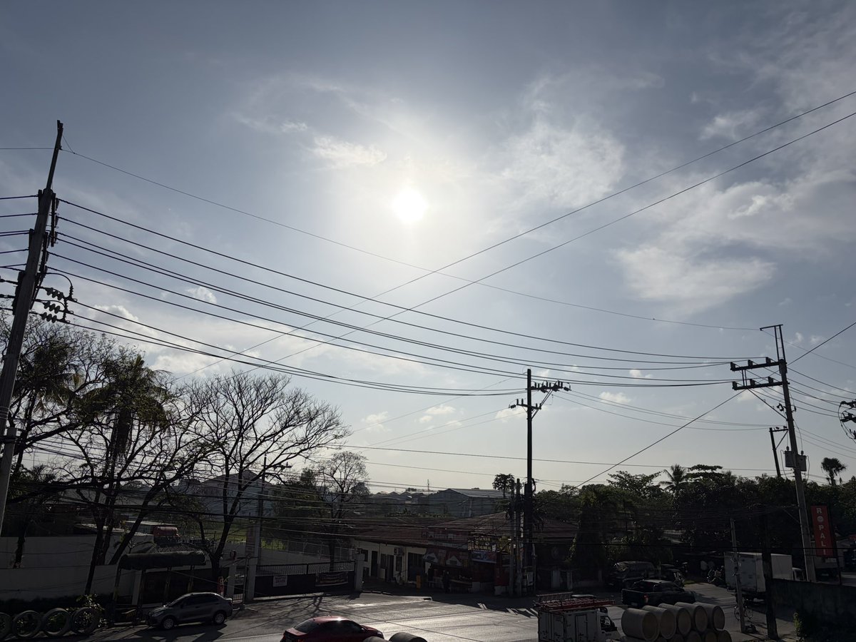 chickin_twt's tweet photo. D-11

As of 7:59am

Tirik na yung araw pero malamig pa din yung hangin. Medyo cloudy din today.

#BulacanWeatherUpdate
#NEW_BULACAN
#SEVENTEEN_NEW_IN_BULACAN https://t.co/QSjthXfCvV