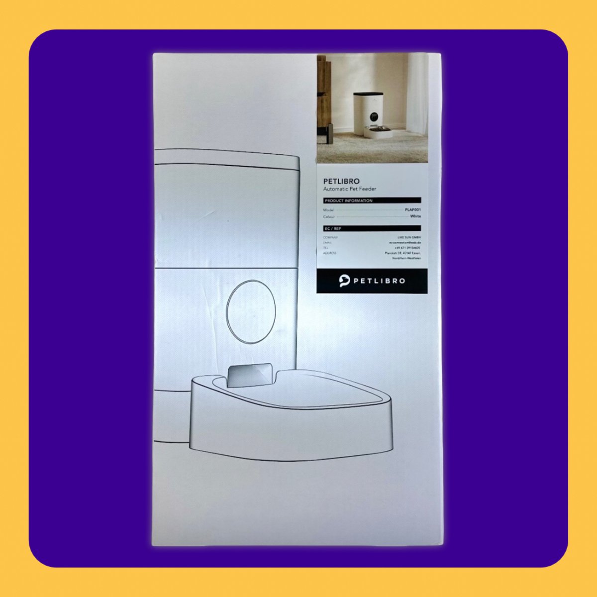 nextwaveflips's tweet image. 🐾 Keep your furry friends fed on schedule with the Petlibro White Automatic Pet Feeder! 🥣 Perfect for busy pet parents. 💖 Discover more gadgets for your pets and enhance their daily routine! 🏪 Explore now: wix.to/VCp7zp0 #PetCare #AutomaticFeeder #NextWaveFlips