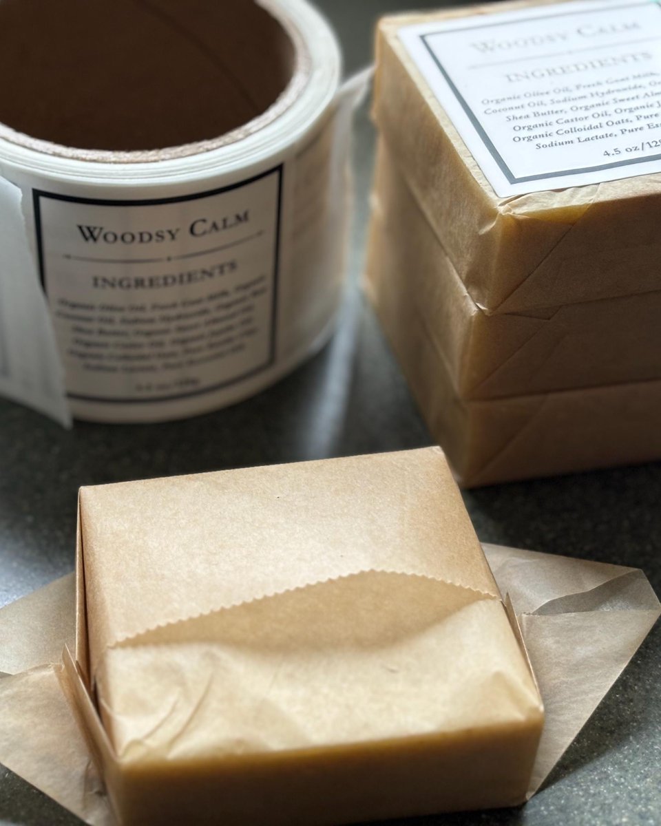 wizardlabels's tweet photo. These soaps come from a hillside farm in Walden, Vermont.

Fresh goat milk from a nearby farm. Organic oils. Colloidal oats. Essential oils. Small batches.
Heritage Farm makes the soap. We printed the labels.

We like working with people who care this much about what they make. https://t.co/WZBsU0i7IP