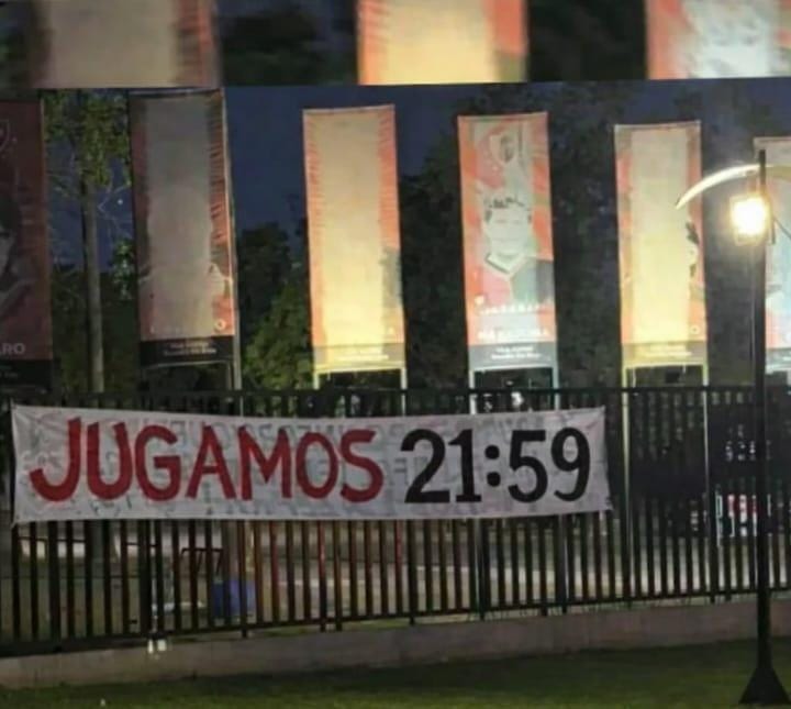 Ya tenemos la mejor bandera del 2026 en todo el fútbol Argentino. Por simpleza, por sutileza y porque ellos saben pero sobre todo nosotros sabemos que ellos saben.