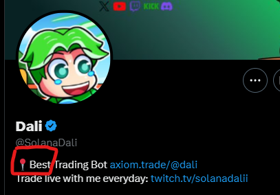 DecTheQuant's tweet photo. @SolanaDali @dan123 how r u gonna shit on axiom then post an axiom pnl card in the same thread?
also... https://t.co/HS7GpGkVqg