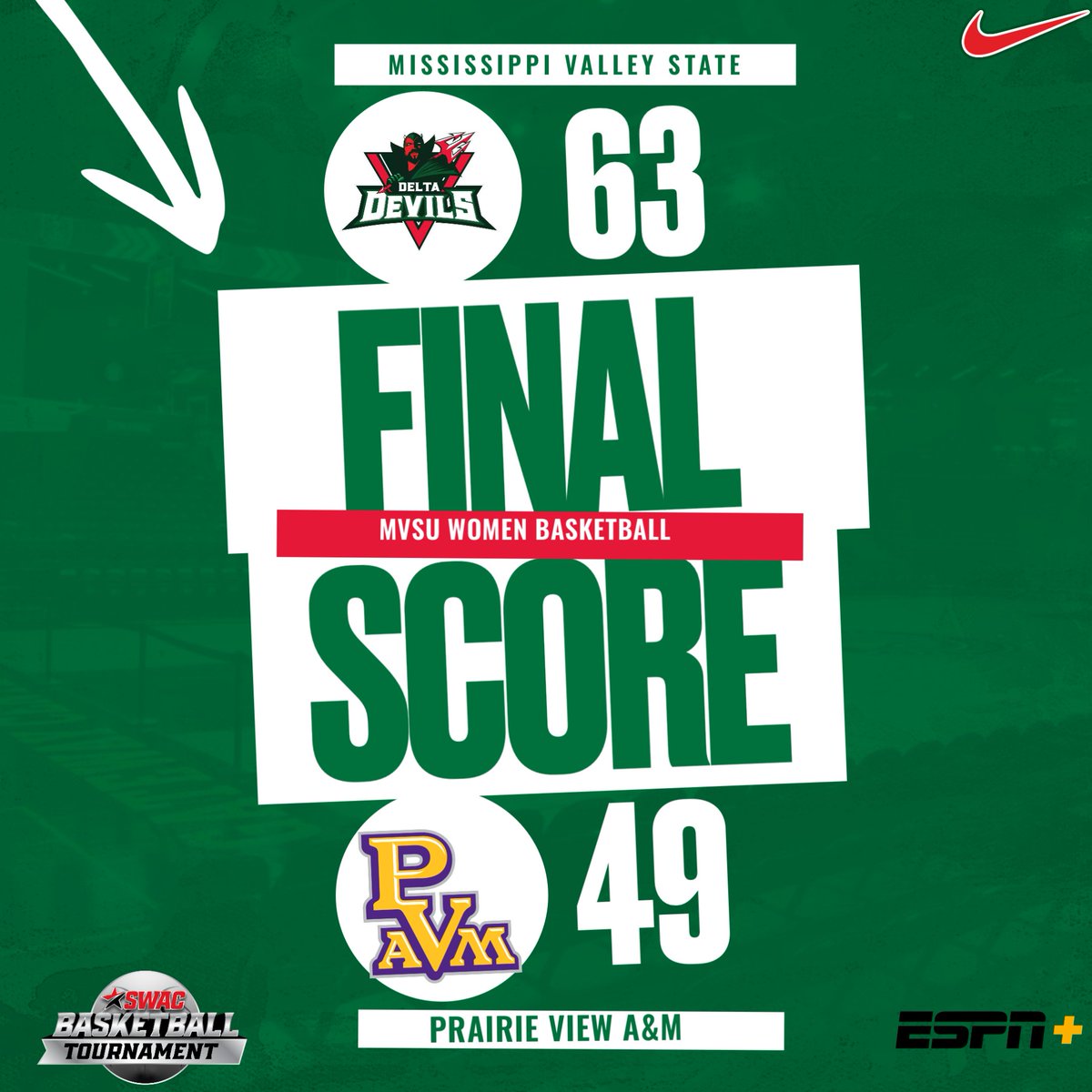 Mississippi Valley State Athletics tweet media