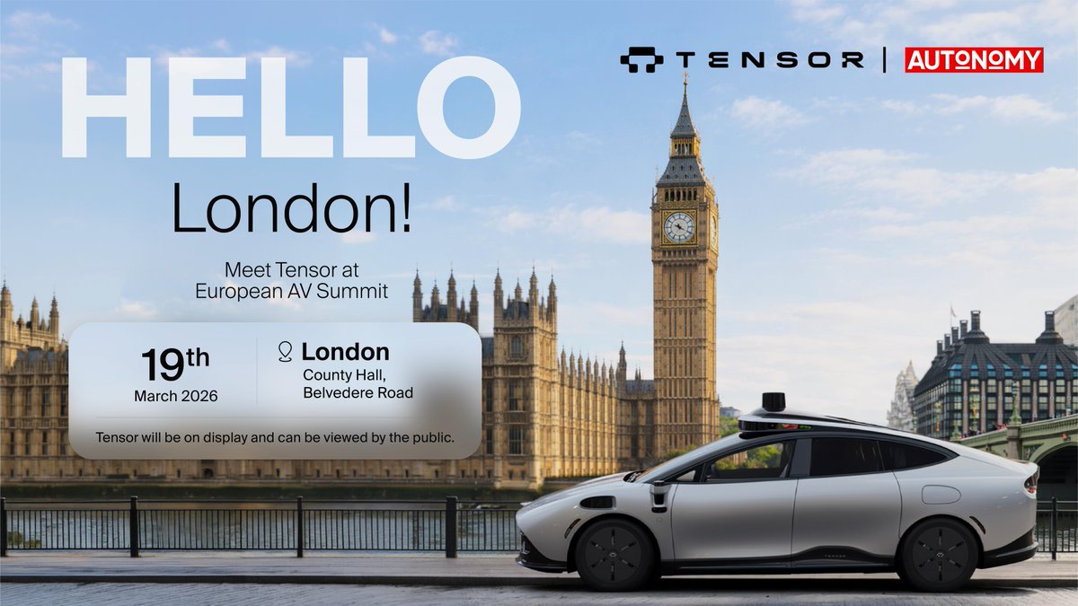 Tensor Auto tweet media