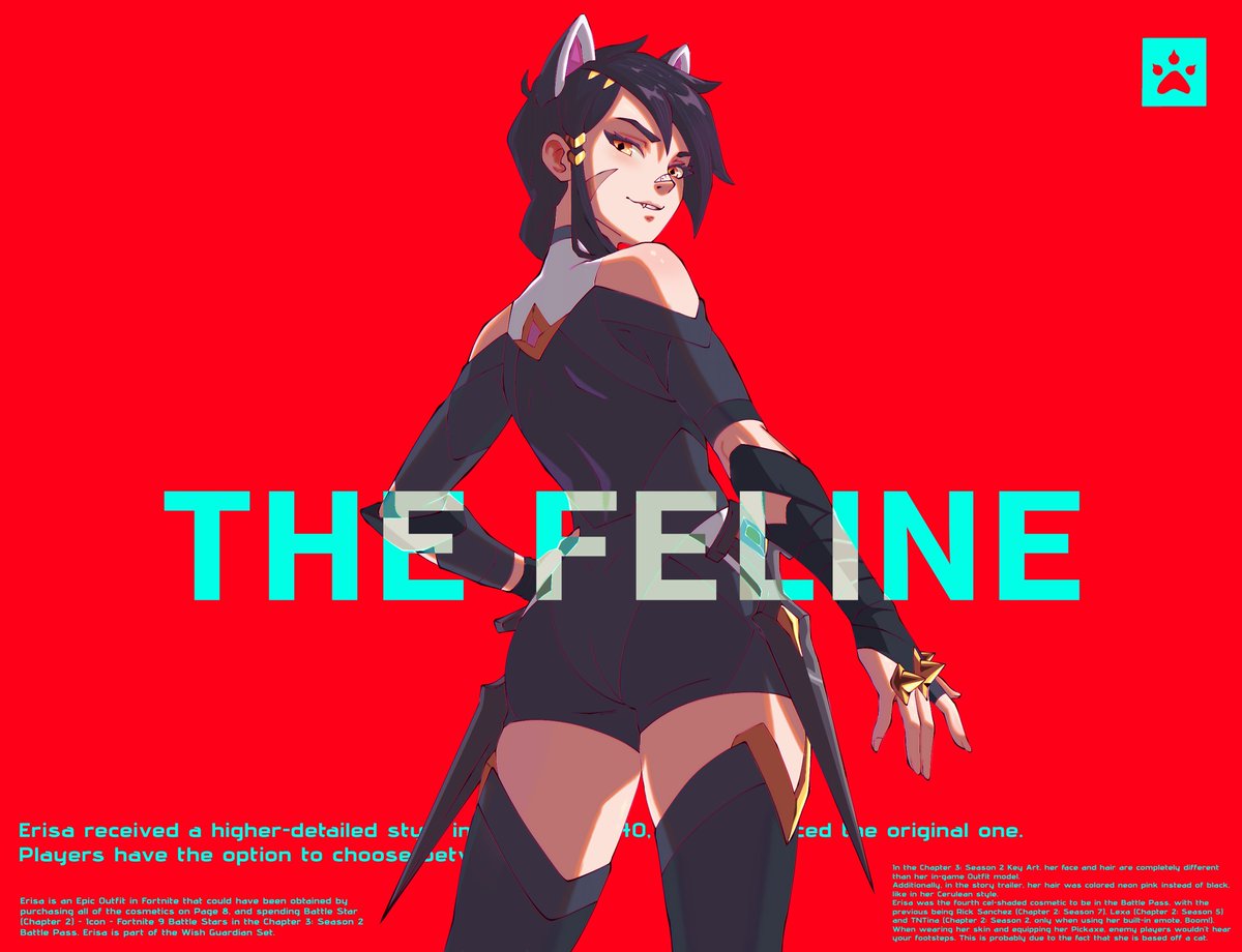 Sharper, More faithful, More her. ♨️
#ERiSA #FortniteFanArt