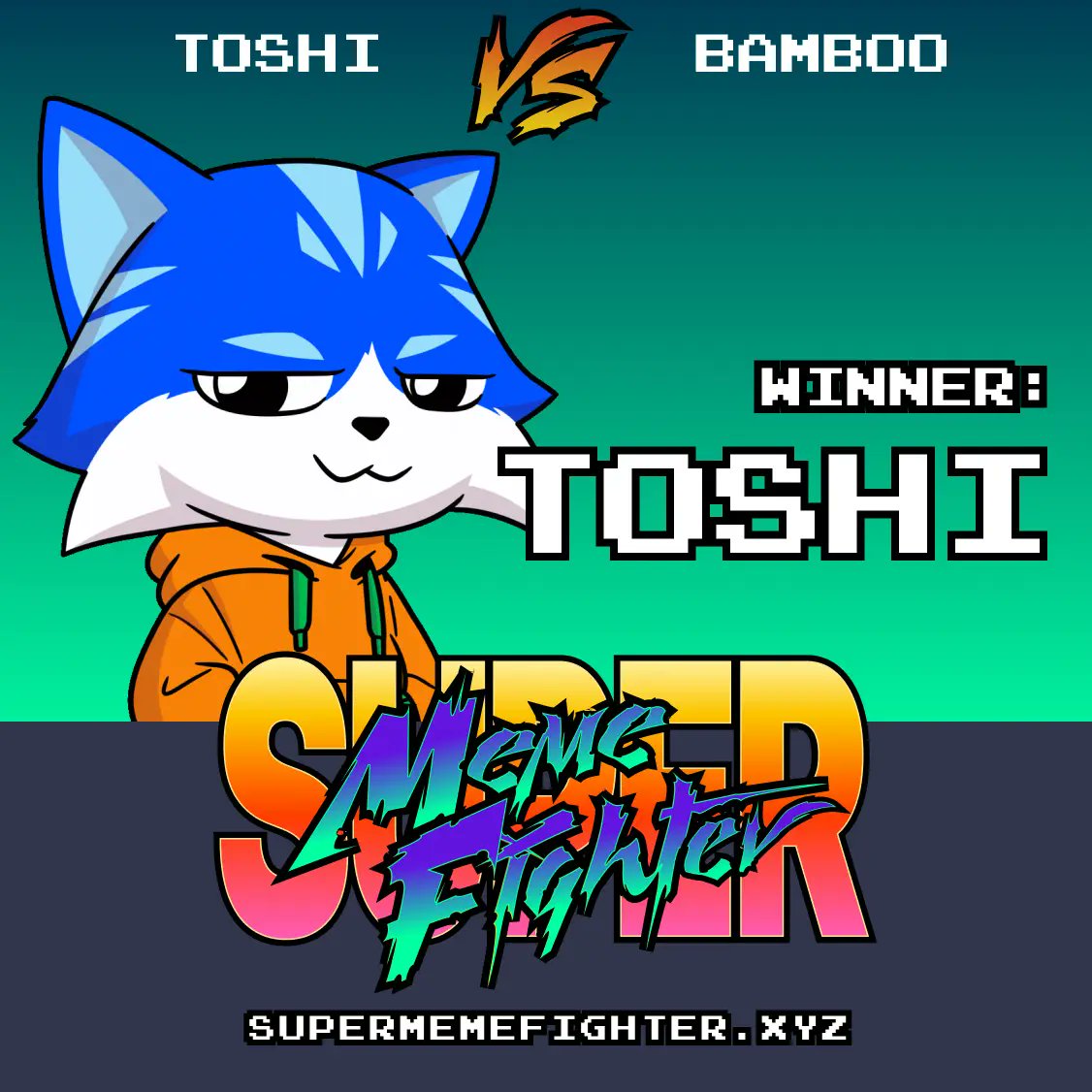 🏆 $TOSHI delivers a knockout blow to $BAMBOO! 💀

💹 PRICE PERFORMANCE
TOSHI: +3.0%
BAMBOO: -62.5%

💬 SOCIAL SCORE
TOSHI: 0
BAMBOO: 0

💥 ATTACKS COUNTER
TOSHI: 0
BAMBOO: 0

#SuperMemeFighter #P2E #SMF