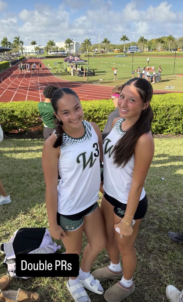 angiefern10's tweet photo. Excited to share my huge progress from last Friday's meet!

4x200m Relay: Ran 1st leg and quickly broke the stagger, handing off the baton first with a split of 26.73! (previously 29.08) Our team placed second.

100m dash: PR of 13.40 (previously 13.81) 

I am looking forward to improving the rest of the season!