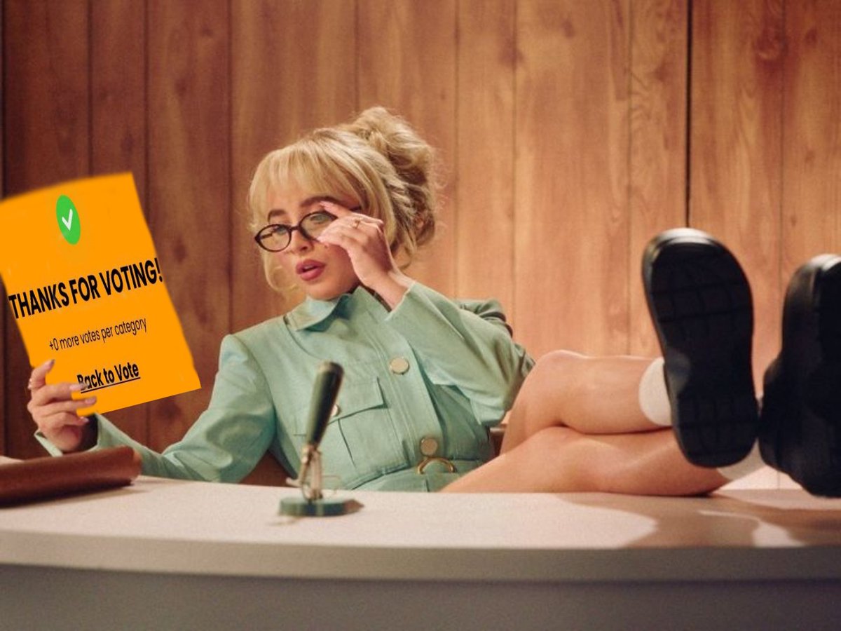 Reading <a href="/TeamSabrina/">Team Sabrina 🐾</a> amazing power hour puns while voting is my kinda tea 🙂‍↕️🤏