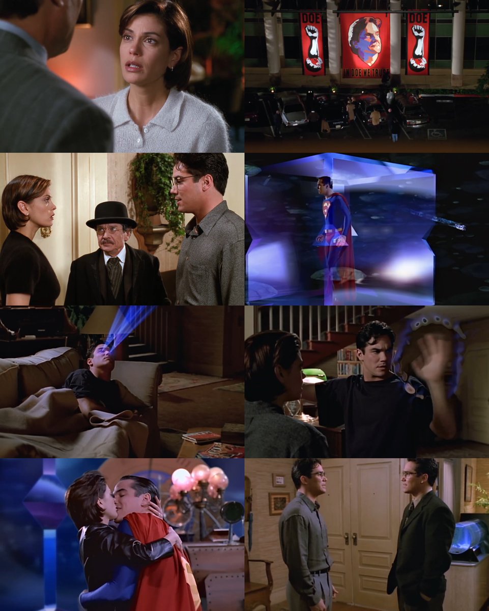 Lois &amp; Clark episode “Lois and Clarks” (S4E15) first aired 29 years ago today, on March 9, 1997 🌀