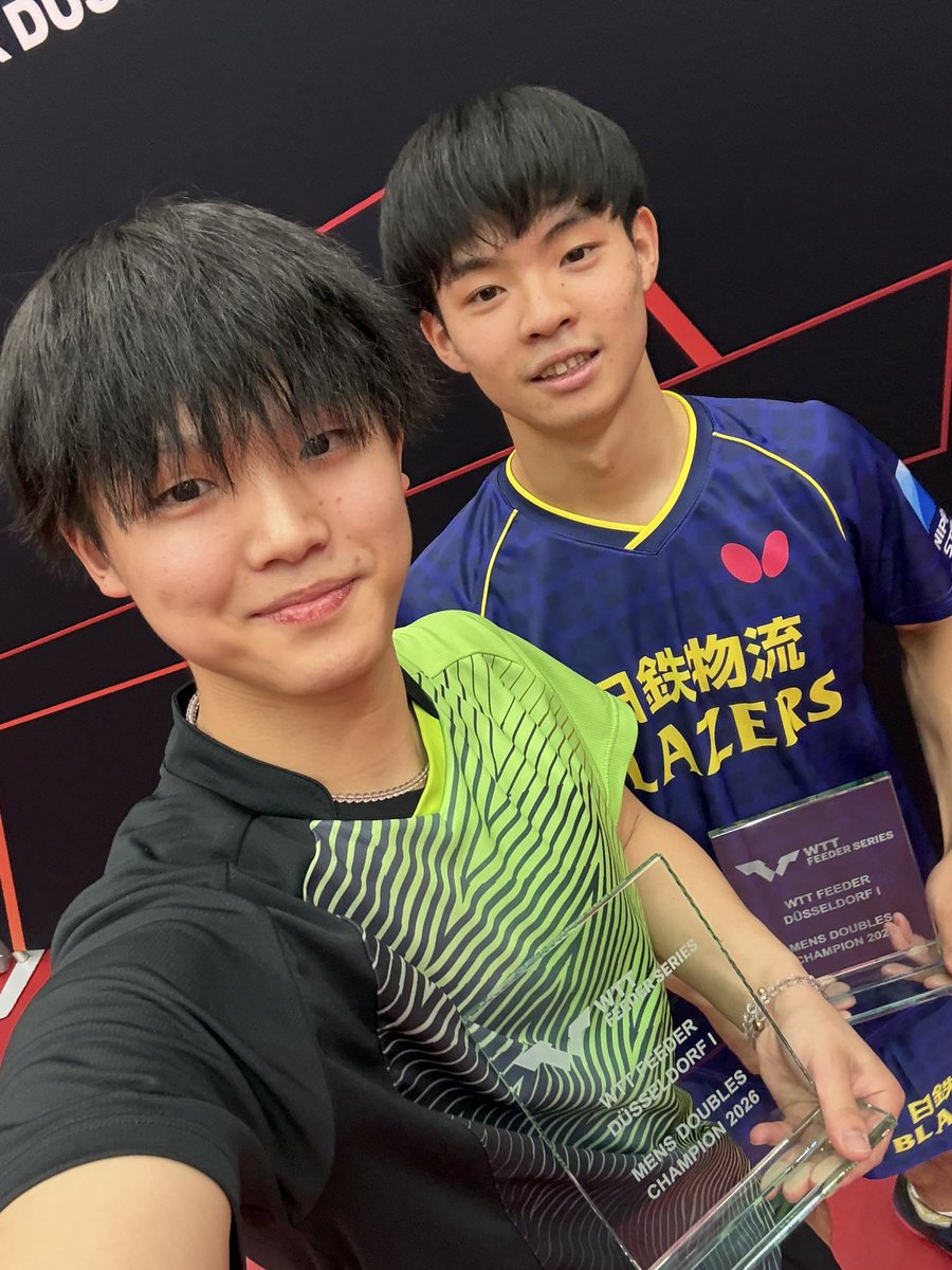 omodatomoki's tweet photo. 2/4〜3/9ドイツ生活🏓🇩🇪

腰痛で練習できない時など色々ありましたがいろんな経験をして、いろんな面で成長できました！

また4月ドイツに戻ります🫡
シュニッツェル早く食べたい🤤 https://t.co/FluYCA6tkA