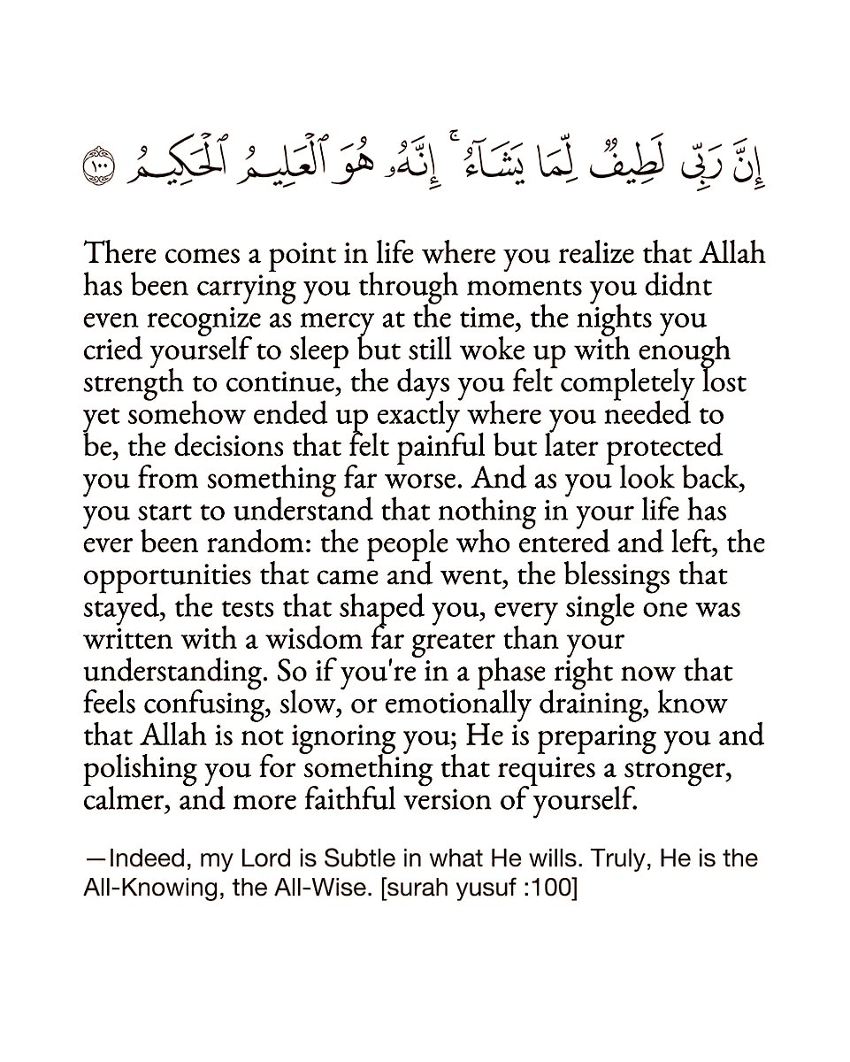 Allah sees, Allah knows, and Allah will fix it. ❤️‍🩹

#fajrcheck🥀