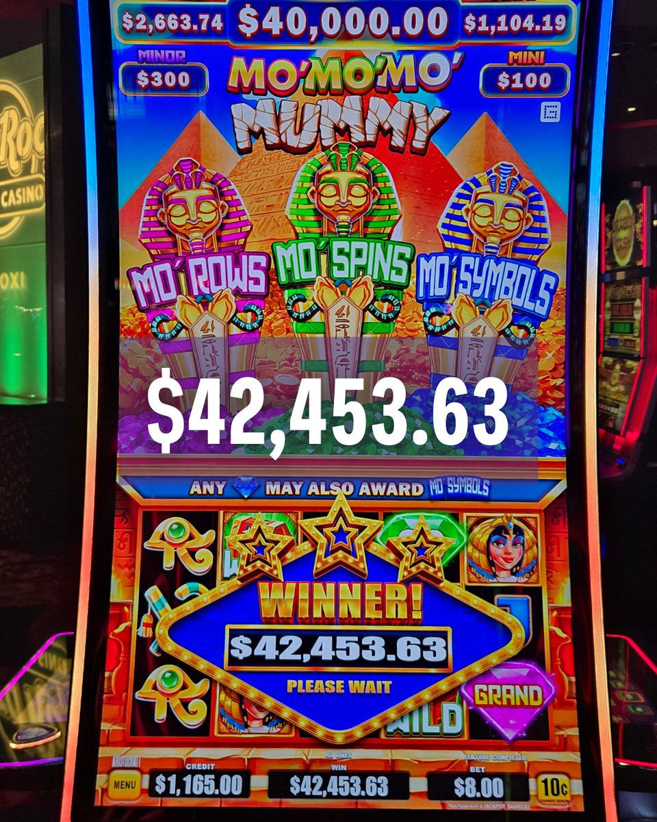Over $5,000,000 were awarded in jackpots this February, here are a few of the highlights! 🎰 
Will you be our next big winner? 💸 

Must be 21+. Gambling Problem? Call +1-888-777-9696.