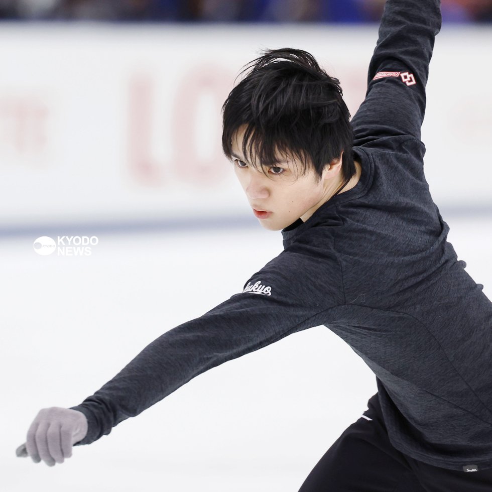 #ShomaUno #宇野昌磨　　 ✨️
#weloveyoushoma
(📸 kyodo news)