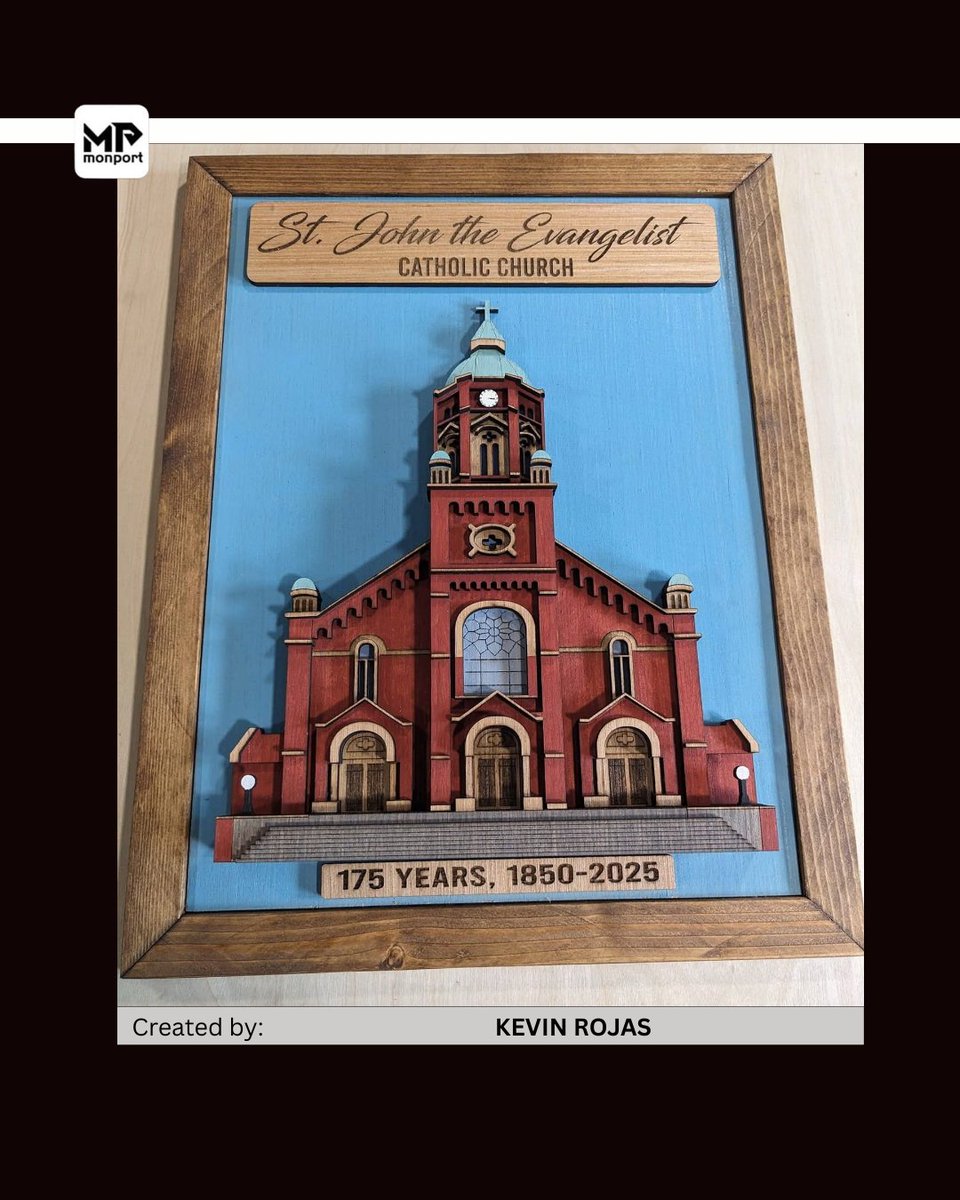 Monport_de's tweet photo. In Schichten gefertigt. In Holz zum Leben erweckt ⛪

DE SITE: https://t.co/IH3itBRCWn 

📷Use code MPShaylla10 for an 8% discount on all machines! 📷

#monportlaser #co2laserengravingmachine #fiberlaser #laserengravedwood #laserengraver #laserengraving https://t.co/Ri2S7gTsgY