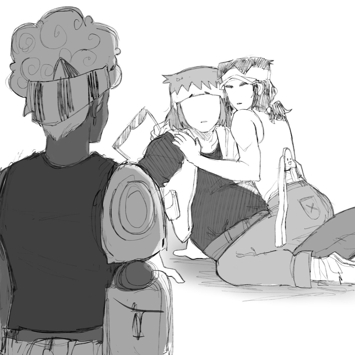 xewiao's tweet photo. I cant sleep so have this #fangster #fang #buster #maisie https://t.co/8UgMLjNkQu