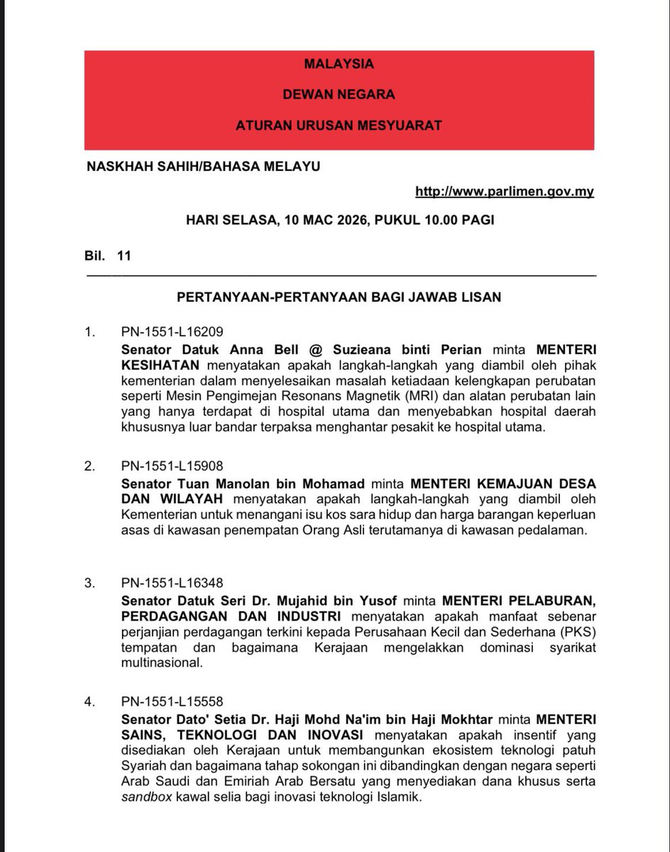 Parlimen Malaysia tweet media