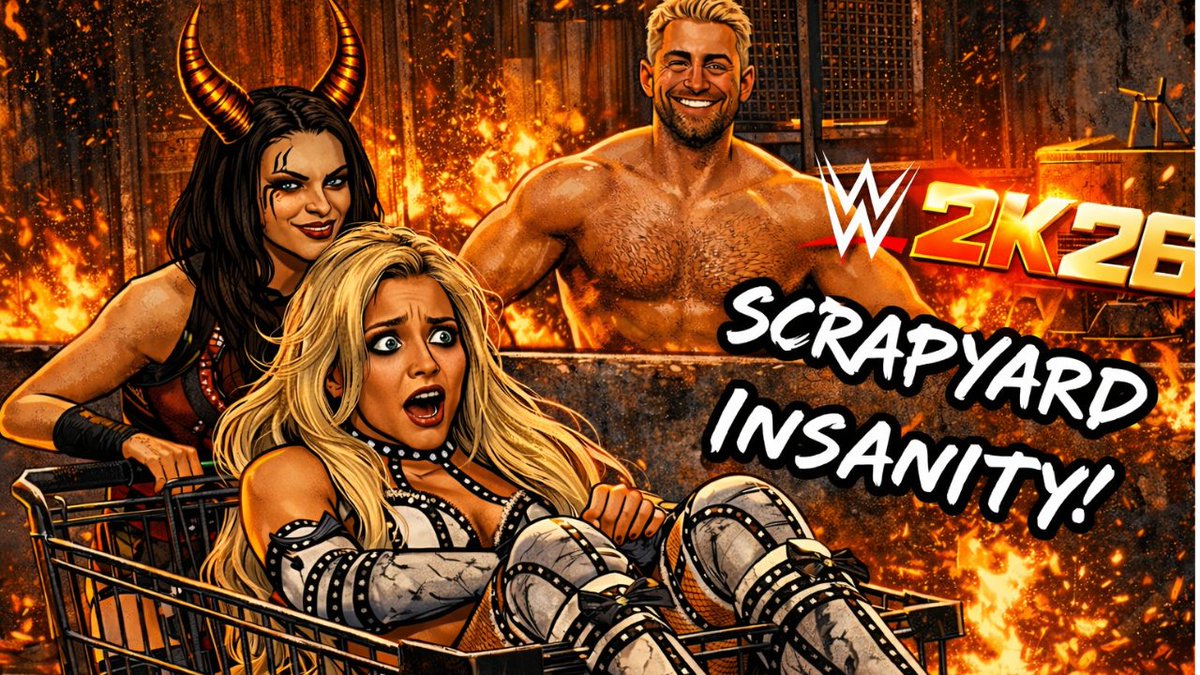 strangecasesean's tweet photo. WWE 2K26 is PURE INSANITY!

Check out my first video with the new game!

Stay Strange, Stay Awesome!

https://t.co/ehImoXQWn3

#WWEGAMES #WWERaw #WWESHOP #WWE2K26 #wwefans #wwesmackdown #wwenxt https://t.co/WimIlN2LkN