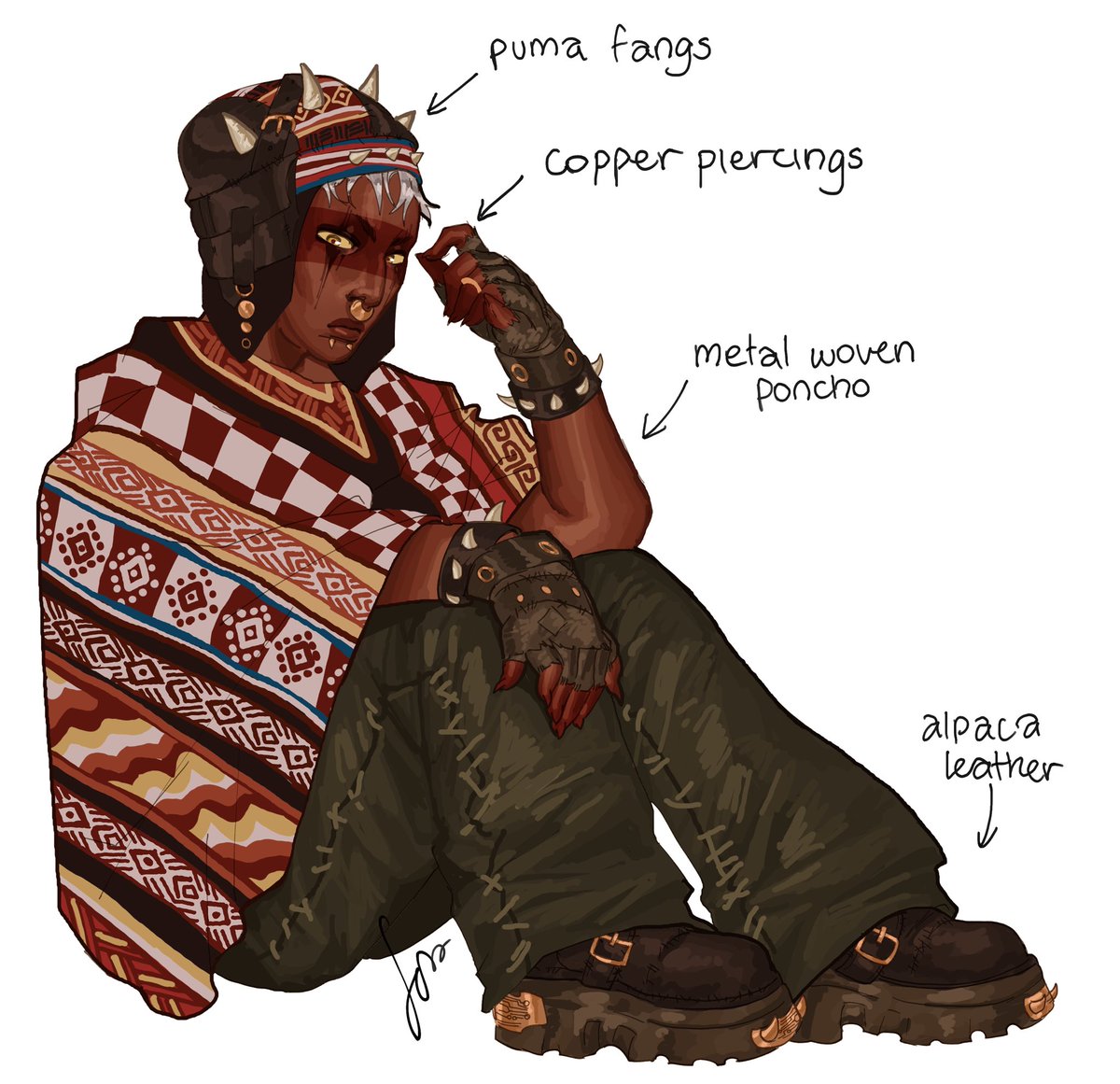 punk is not dead, especially not in the andes mountains