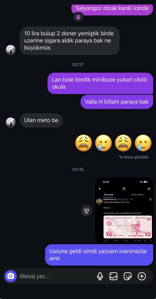 Metoka1905's tweet photo. @kalanoros Bugun arkadasla bi mazimizi konustuk uzerine bu tweet e denk geldim https://t.co/O7JRFa9Yg3