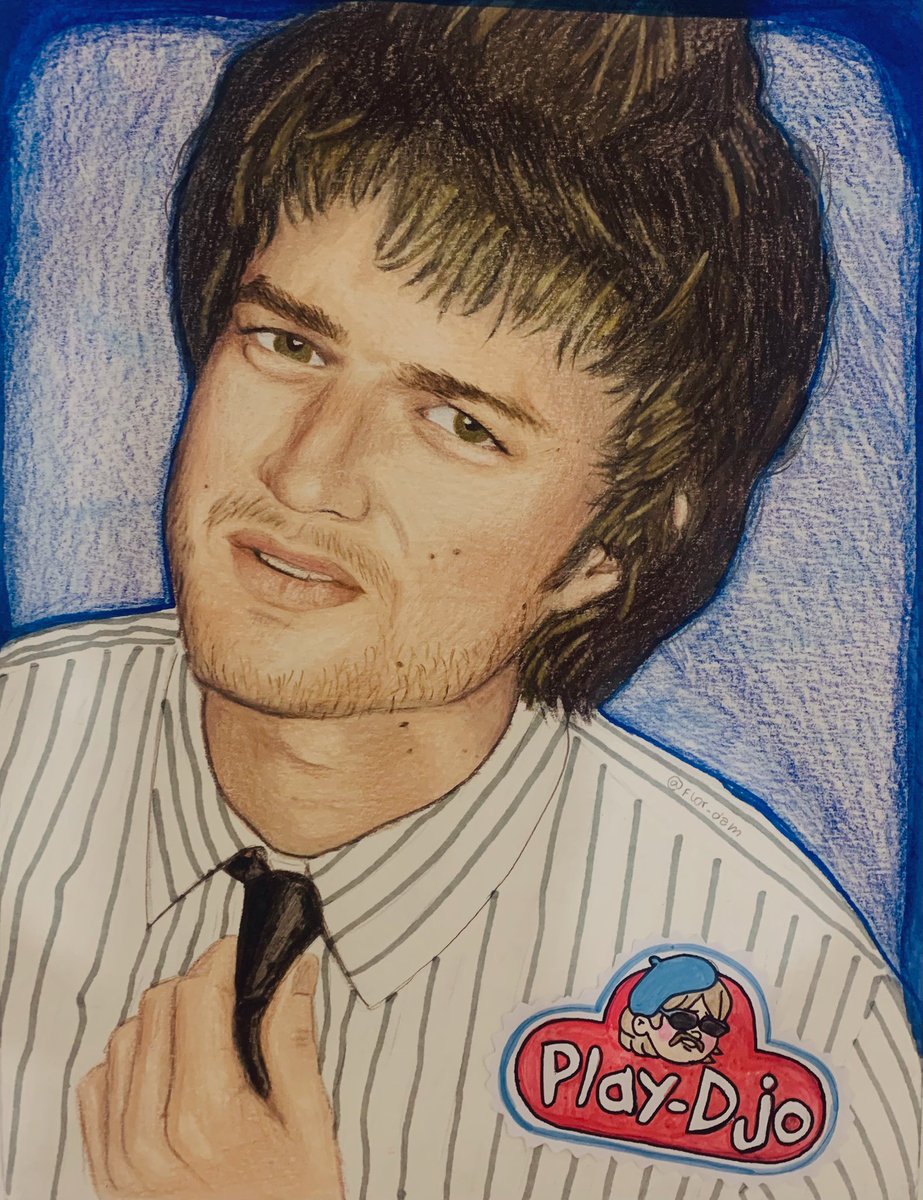 FlordamicoD's tweet image. Spent a couple of hours on this Joe keery portrait 🎨✍️

Hope you guys like it as much as I enjoyed drawing it

🇦🇷

#DJO #Decide #FanArt #joekeery