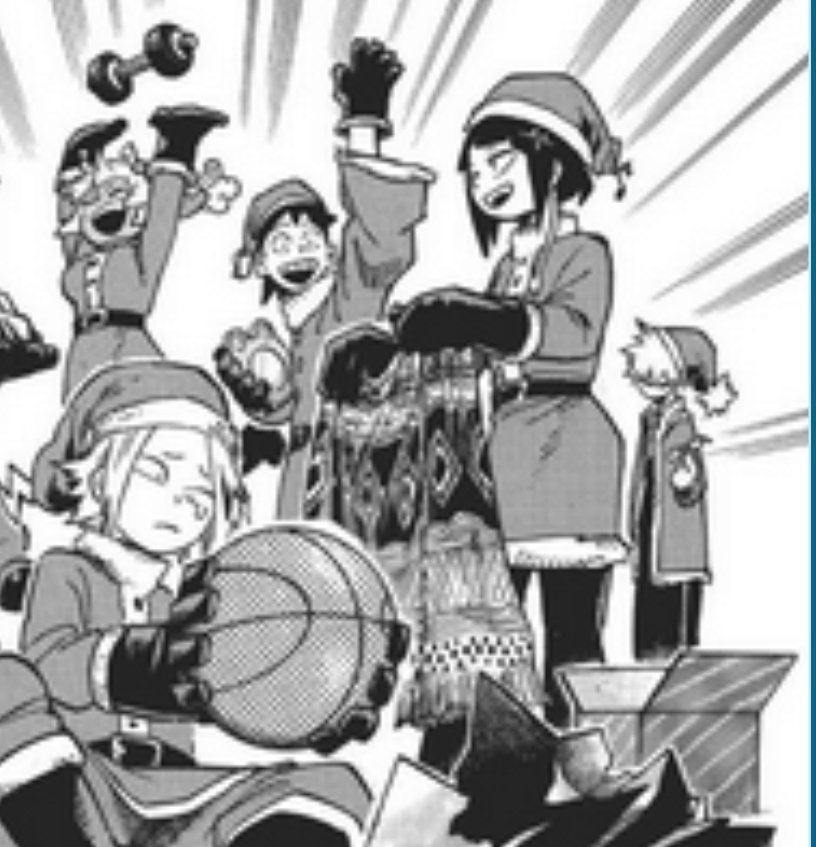 Jirou interacted with bkg the most of all girls. Bkg allowing her to manhandle him says enough bout their closeness +Just by proxy to being besties &amp; hanging out with BOTH Denki and Mina she hangs out with bkgs group so If u believe in a BAKU-squad why tf would u  exclude jirou😀