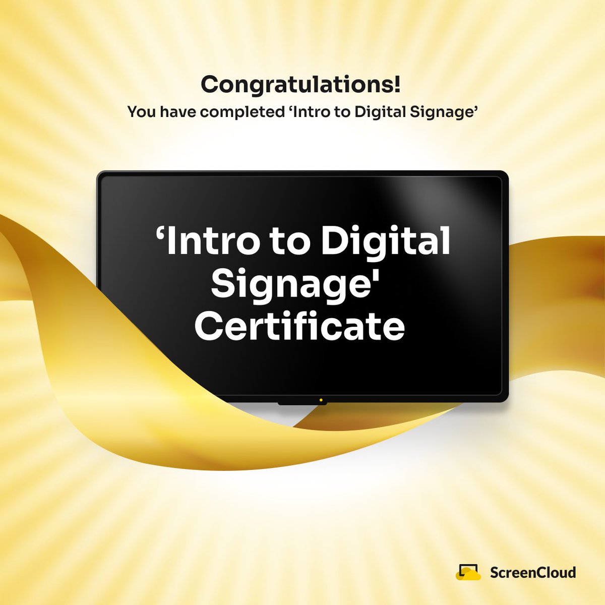 BASDmrL's tweet photo. Always growing and learning something new! 🚀 At Broughal, I manage our ScreenCloud digital signage. Recently, I completed several ScreenCloud University courses to explore features and generate ideas. I’m excited to try out some of them at upcoming events! https://t.co/X9zBQOf3fB