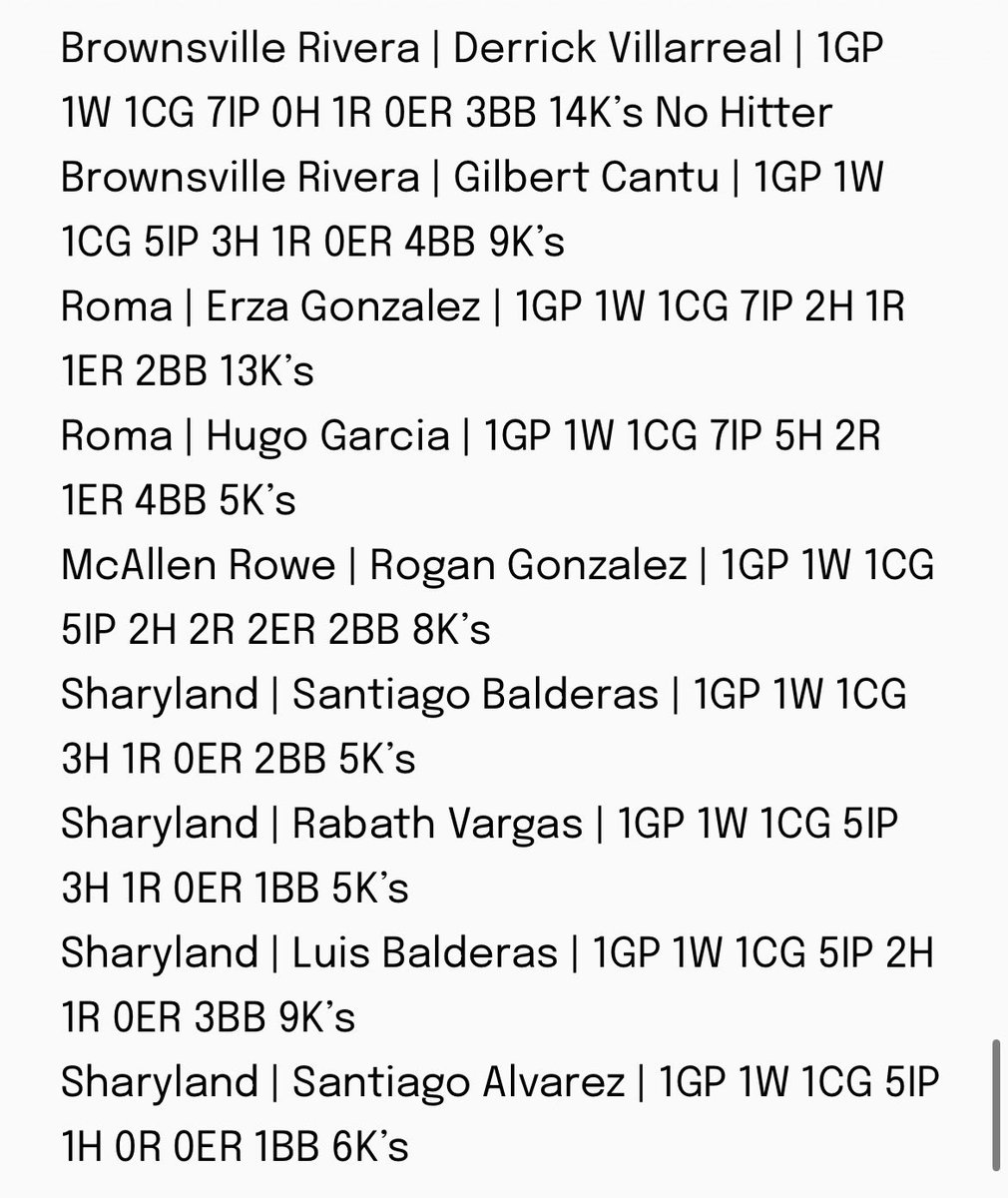 South Texas High School Baseball tweet media