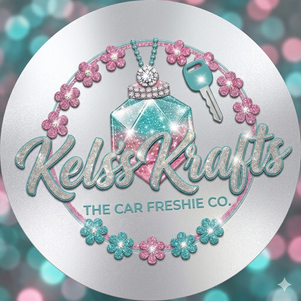 Coming soon! Car freshies made by me! go drop my new tik tok page a follow 🥹💗 

tiktok.com/@kelsskrafts?_…