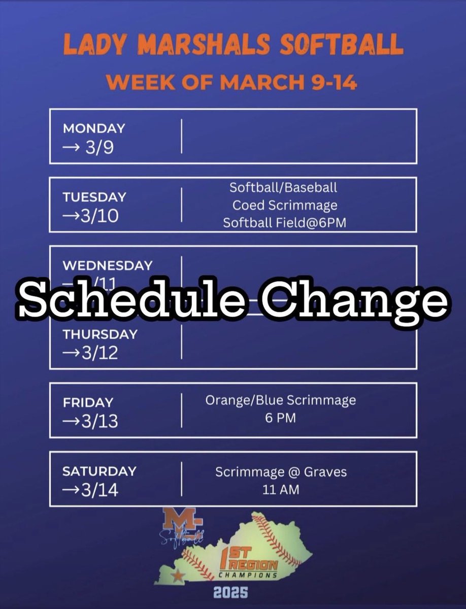 Marshall County Softball tweet media