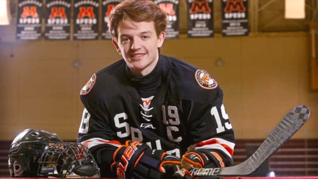 entzion's tweet photo. @MSGNetworks love the coverage of #TheTourney and @Spud_Hockey at the 1st intermission.
You should get Will Borgen’s thoughts on all things @MHSSpuds in the post game https://t.co/Oq630xJQfE