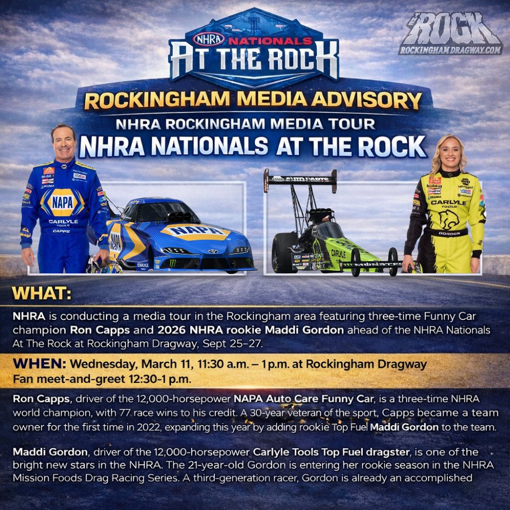Rockingham Dragway tweet media