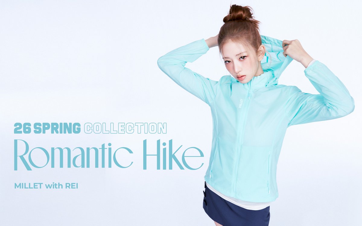 MILLET 밀레 'ROMANTIC HIKE' 26SS #레이 #REI