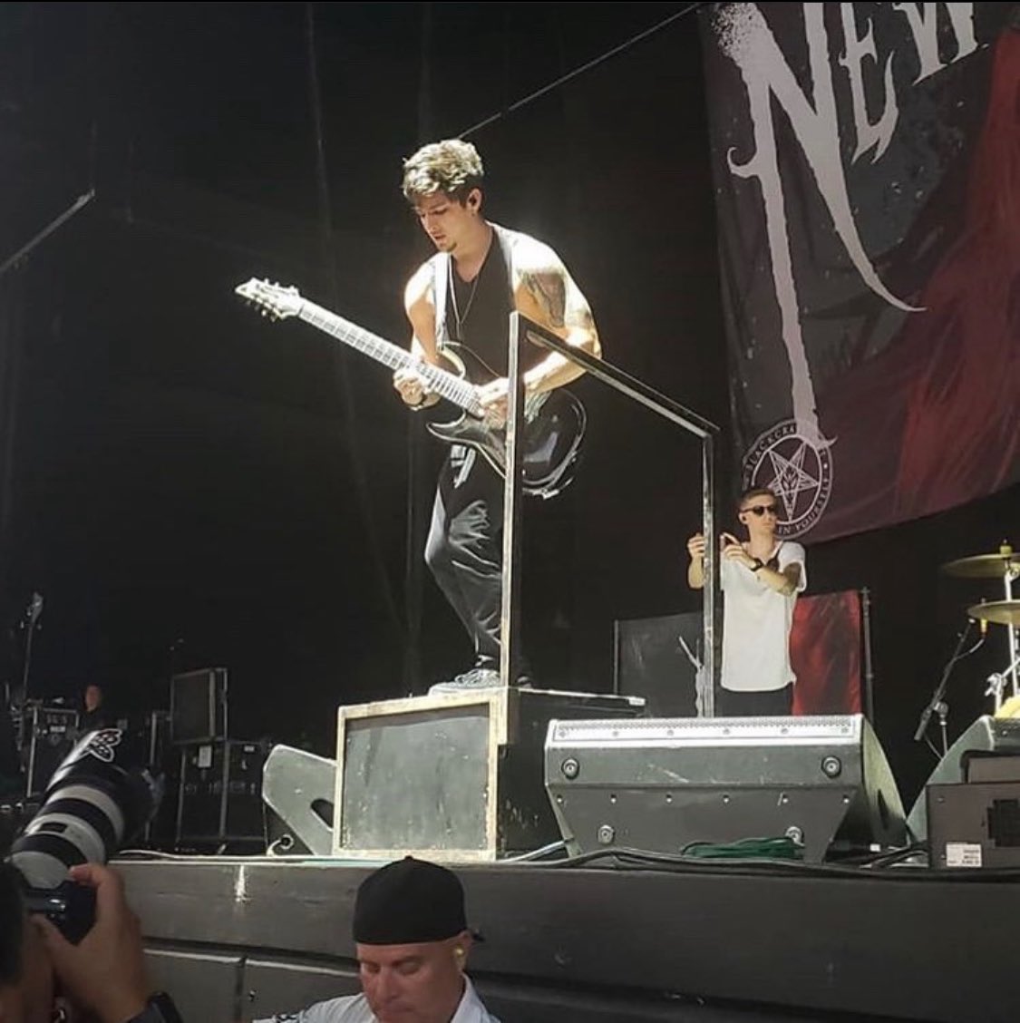 ccavanaugh8's tweet photo. Pt. 8 What an epic night! 🔥 Got to see Godsmack and Extreme live on Tuesday, 10/24/23. Nothing beats being in the crowd feeling that energy. Rock on! 🤘#Godsmack #ExtremeBand #ConcertLife #RockOn https://t.co/V2JtgzQvao