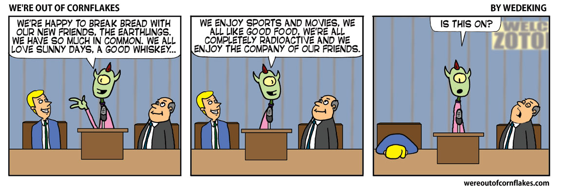 We're Out of Cornflakes tweet media