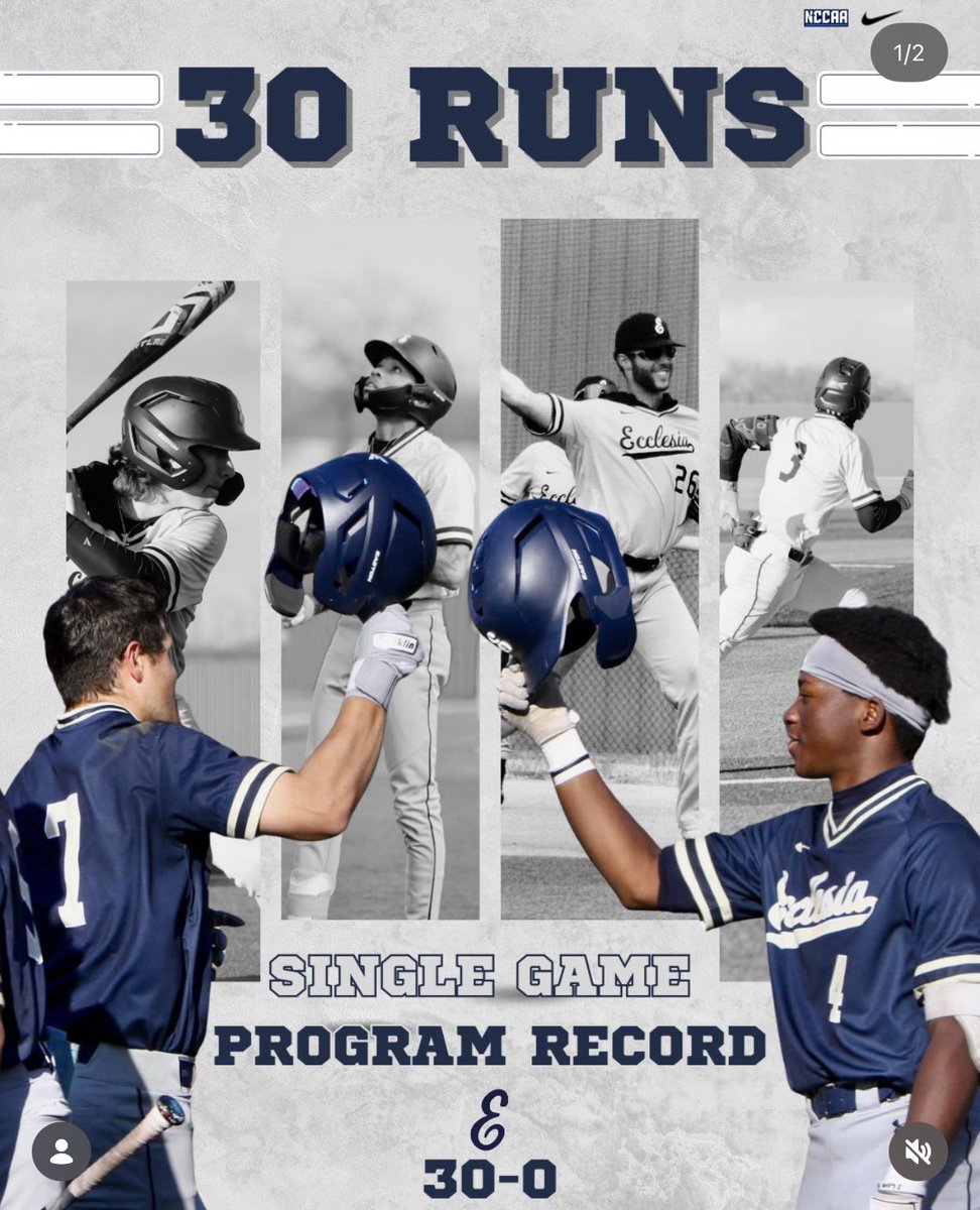 Single game runs record to cap off an 80 run, 3 game series sweep. 

14-4

📈