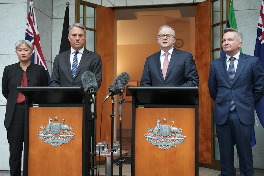 FetchStep's tweet photo. PM Albanese has Notified the UN that Australia is providing defense under Article 51 of the UN Charter.
Iran has also Notified the UN that its defending itself under Article 51.
Article 51 is "justify military actions as lawful self-defense against aggression".
This is WAR. https://t.co/my4QUVSIYq